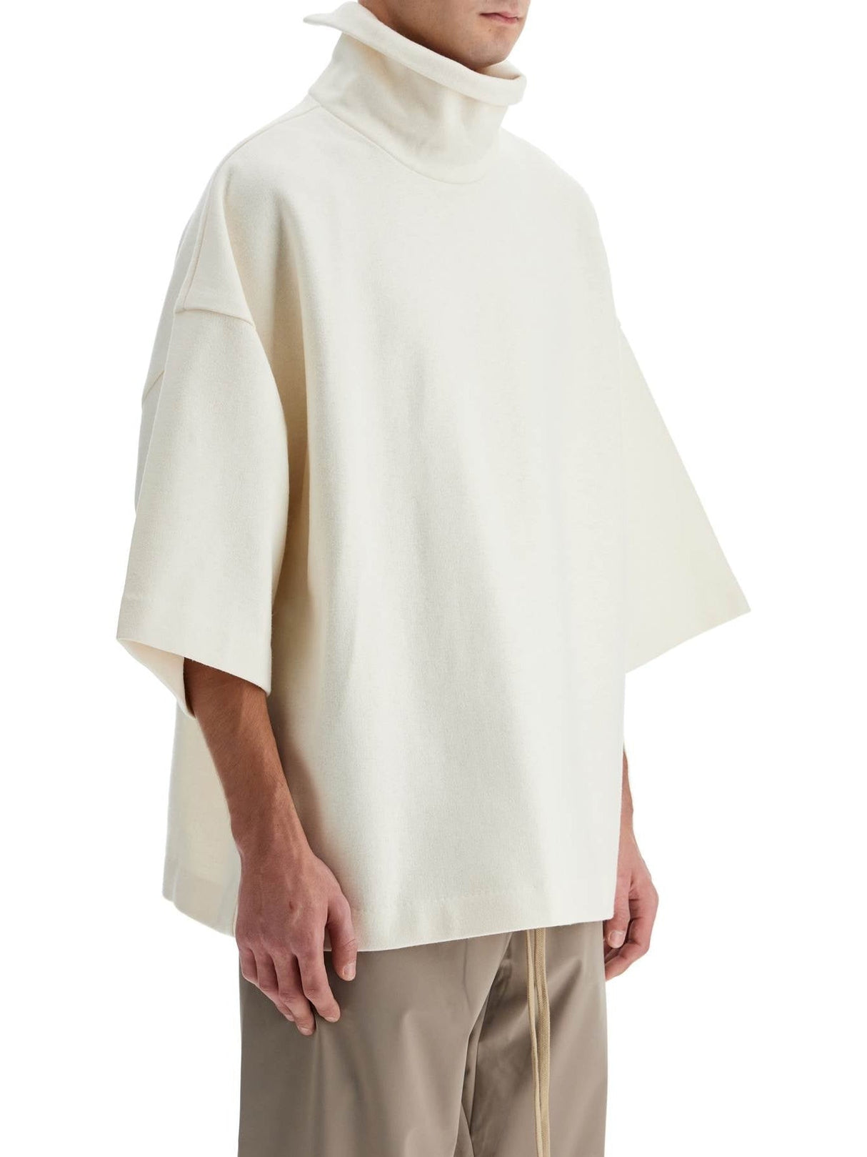 Oversized High-neck T