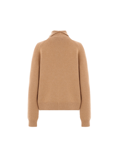 Cashmere Blend Turtleneck-FENDI-JOHN JULIA