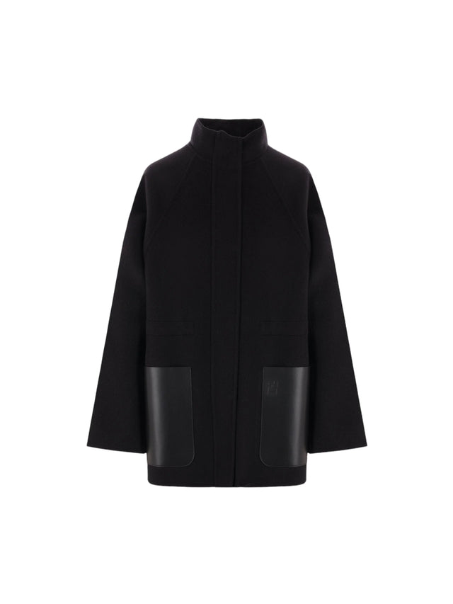 Double-faced Wool Blouson-FENDI-JOHN JULIA