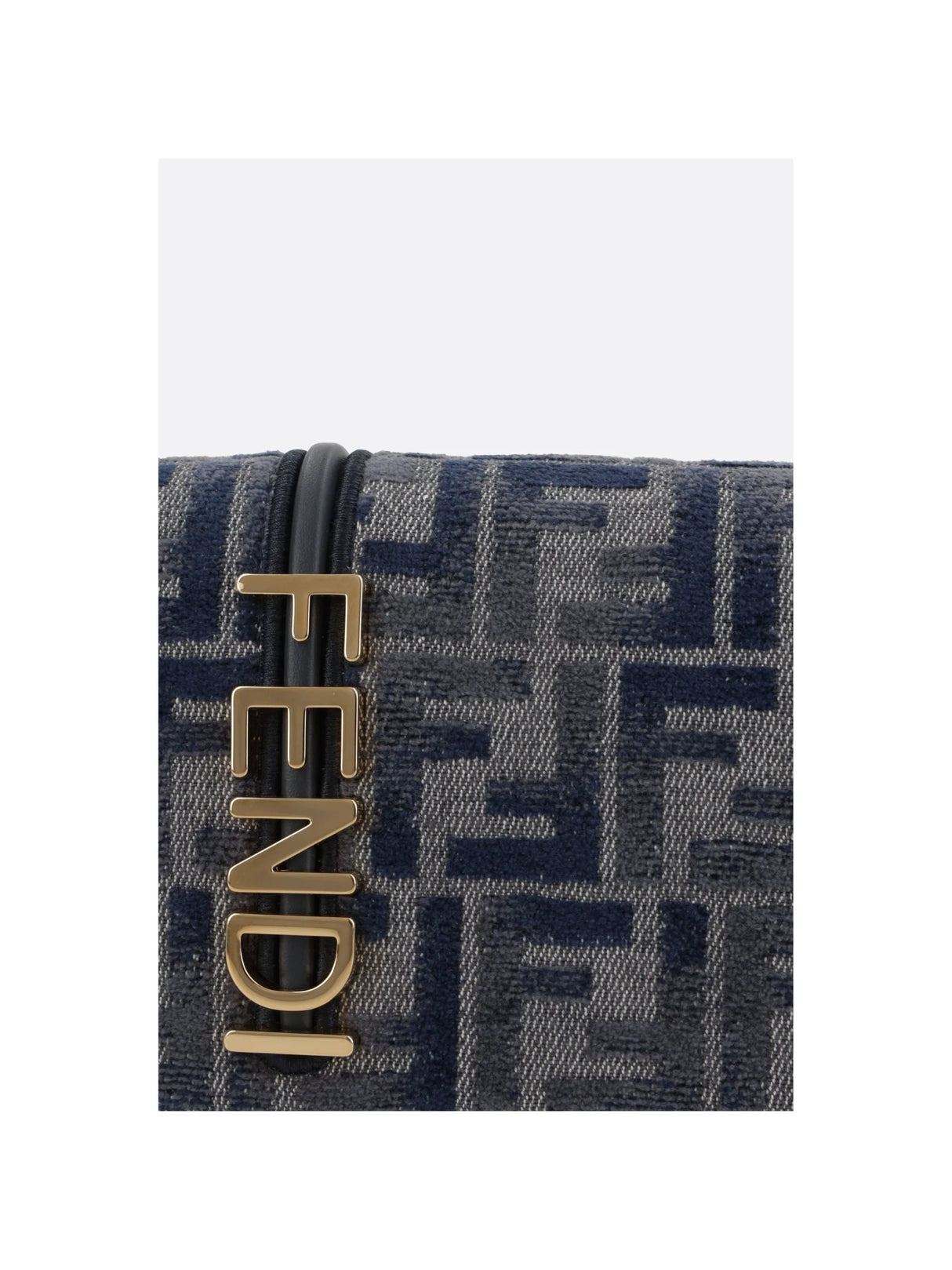 Fendigraphy FF Chenille Wallet On Chain-FENDI-JOHN JULIA