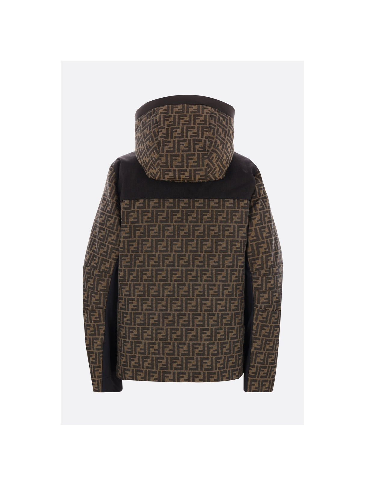 FENDI-FF Jacquard Down Jacket-JOHN JULIA