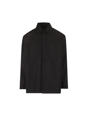 FF Jacquard Overshirt-FENDI-JOHN JULIA