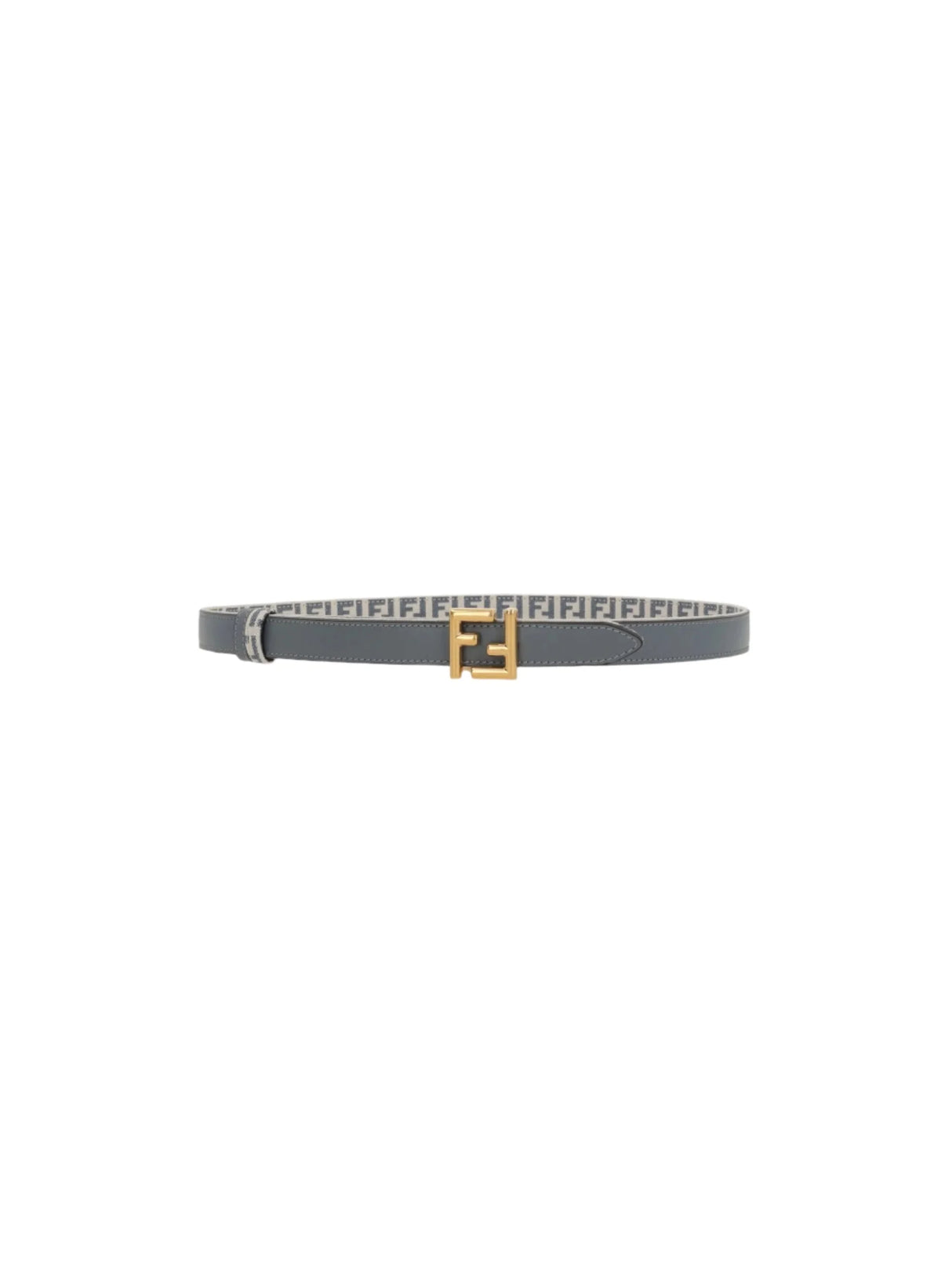 FF Jacquard Reversible Leather Belt-FENDI-JOHN JULIA