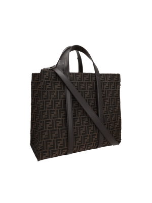 FF Monogram Tote Bag-FENDI-JOHN JULIA