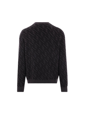 FF Wool Blend Sweater-FENDI-JOHN JULIA