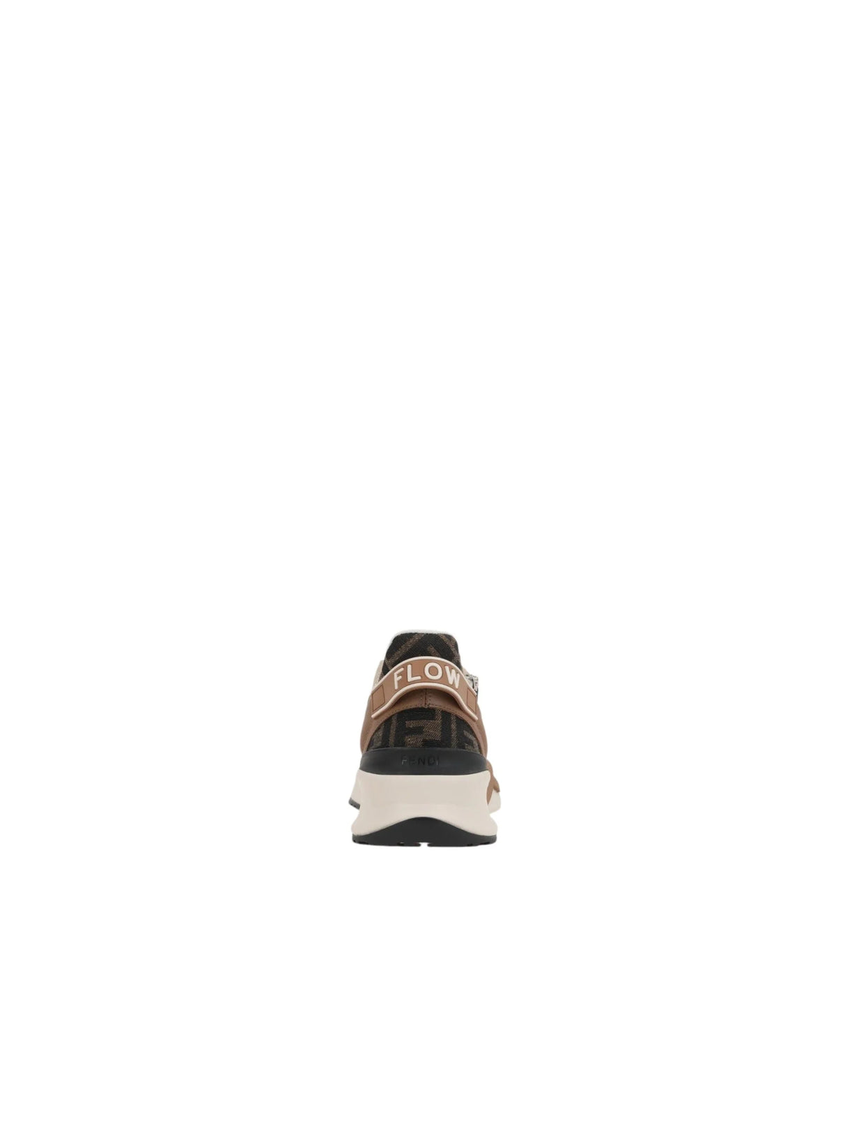 Flow Smooth Leather FF Sneakers-FENDI-JOHN JULIA