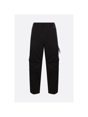 Gabardine Cargo Trousers-FENDI-JOHN JULIA