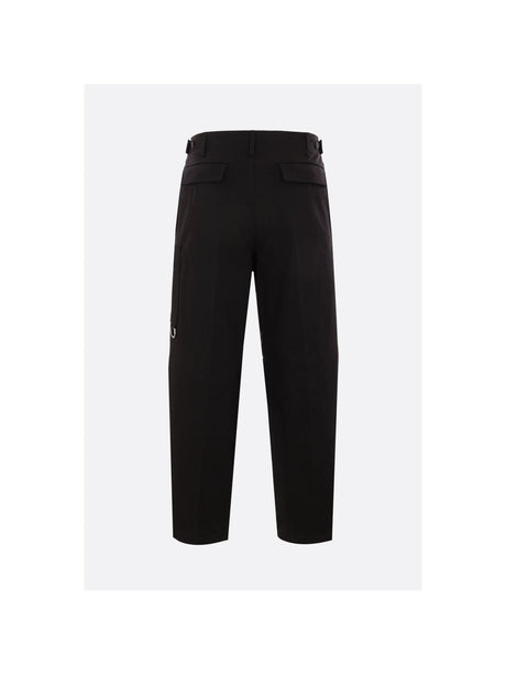 Gabardine Cargo Trousers-FENDI-JOHN JULIA