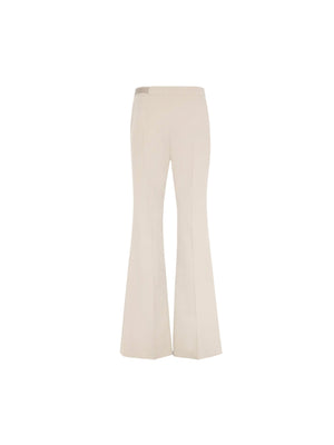 FENDI-Gabardine Flared Pants-JOHN JULIA