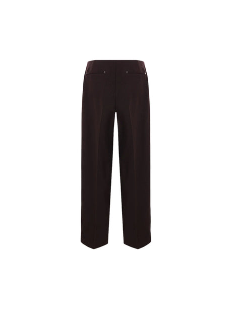 Grain De Poudre Wool Straight-leg Pants-FENDI-JOHN JULIA