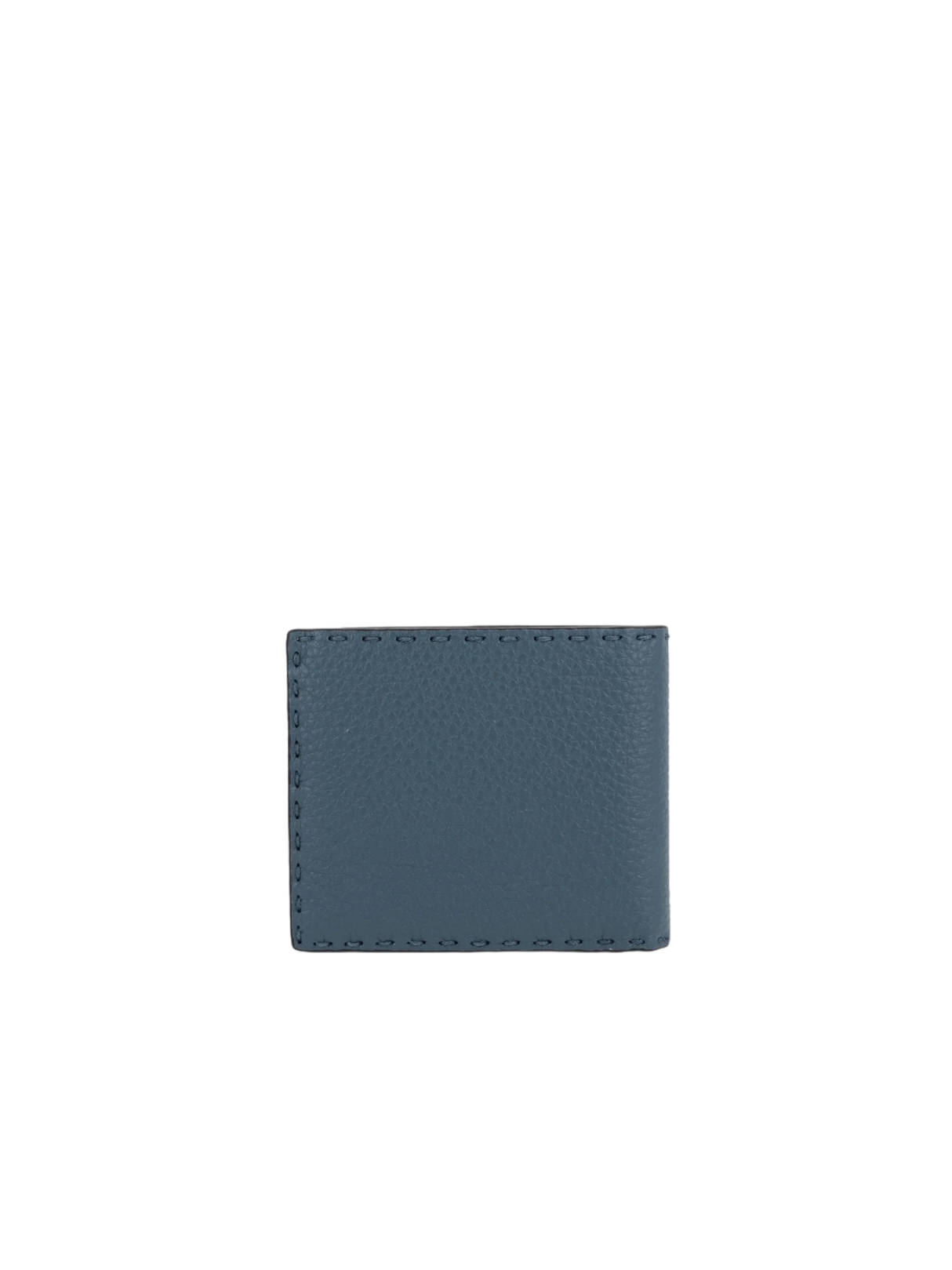 Grainy Leather Selleria Bi-Fold Wallet-FENDI-JOHN JULIA