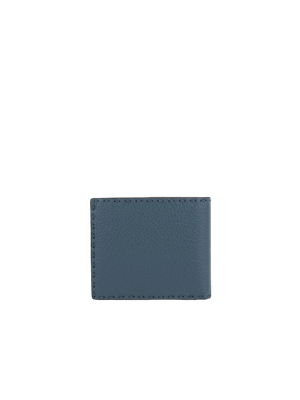 Grainy Leather Selleria Bi-Fold Wallet-FENDI-JOHN JULIA