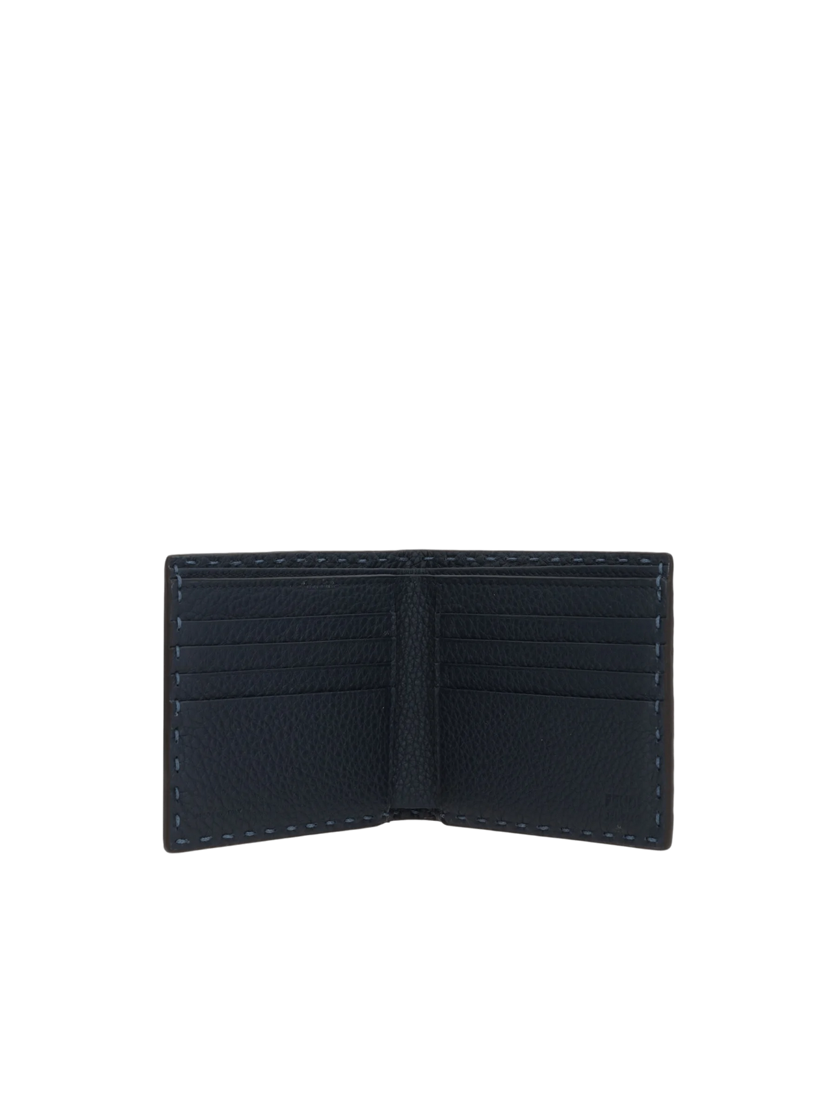 Grainy Leather Selleria Bi-Fold Wallet-FENDI-JOHN JULIA