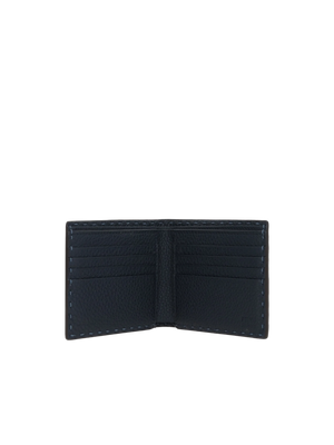 Grainy Leather Selleria Bi-Fold Wallet-FENDI-JOHN JULIA