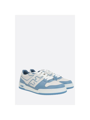 Fendi Match Smooth Leather Sneakers-FENDI-JOHN JULIA