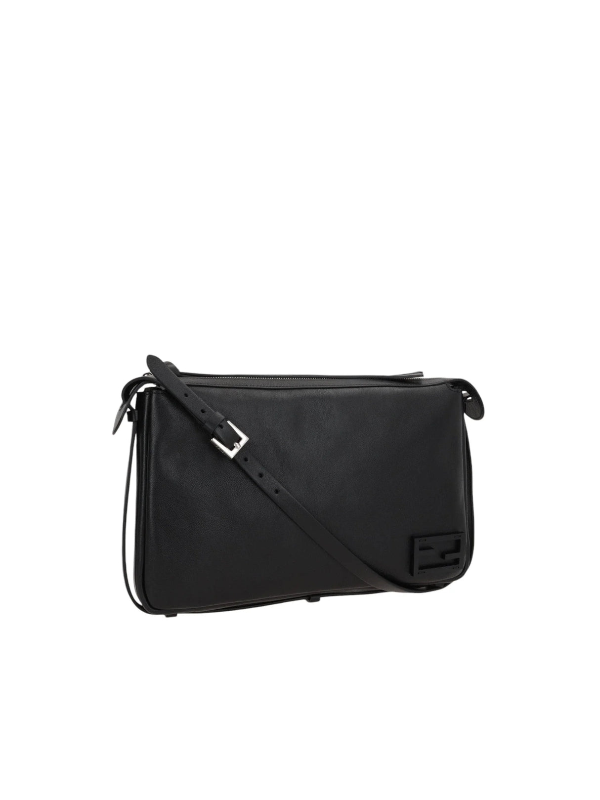 Simply Fendi Medium Semi-Gloss Leather Bag-FENDI-JOHN JULIA