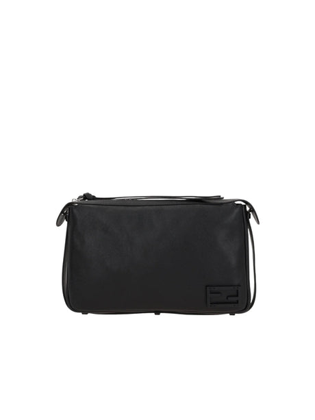 Simply Fendi Medium Semi-Gloss Leather Bag-FENDI-JOHN JULIA