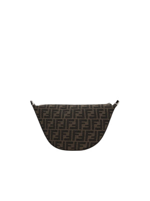 FENDI-Small FF Jacquard Crossbody Bag-JOHN JULIA