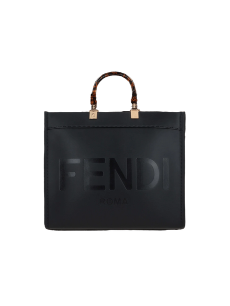 Smooth Leather Sunshine Medium Tote Bag-FENDI-JOHN JULIA