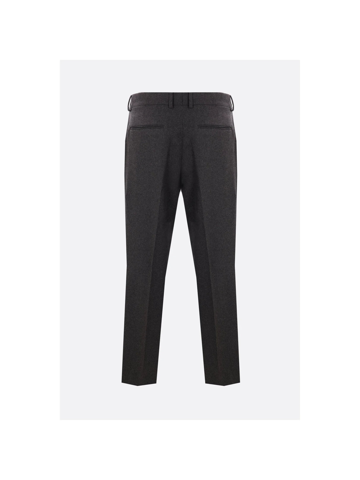 Straight-Leg Stretch Cashmere Trousers-FENDI-JOHN JULIA