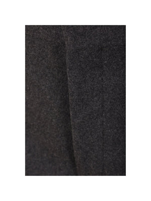 Straight-Leg Stretch Cashmere Trousers-FENDI-JOHN JULIA