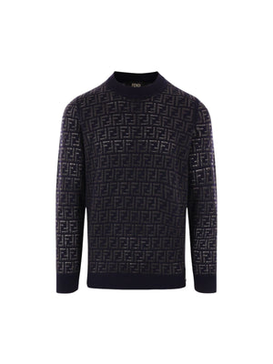 FENDI-Wool Blend FF Sweater-JOHN JULIA