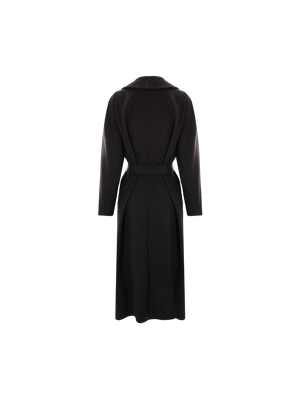 FENDI-Wool Wrap Coat-JOHN JULIA