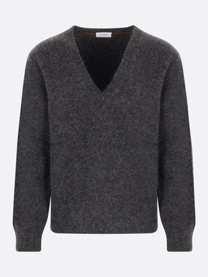 Alpaca, Cashmere And Silk Blend Sweater-FERRAGAMO-JOHN JULIA