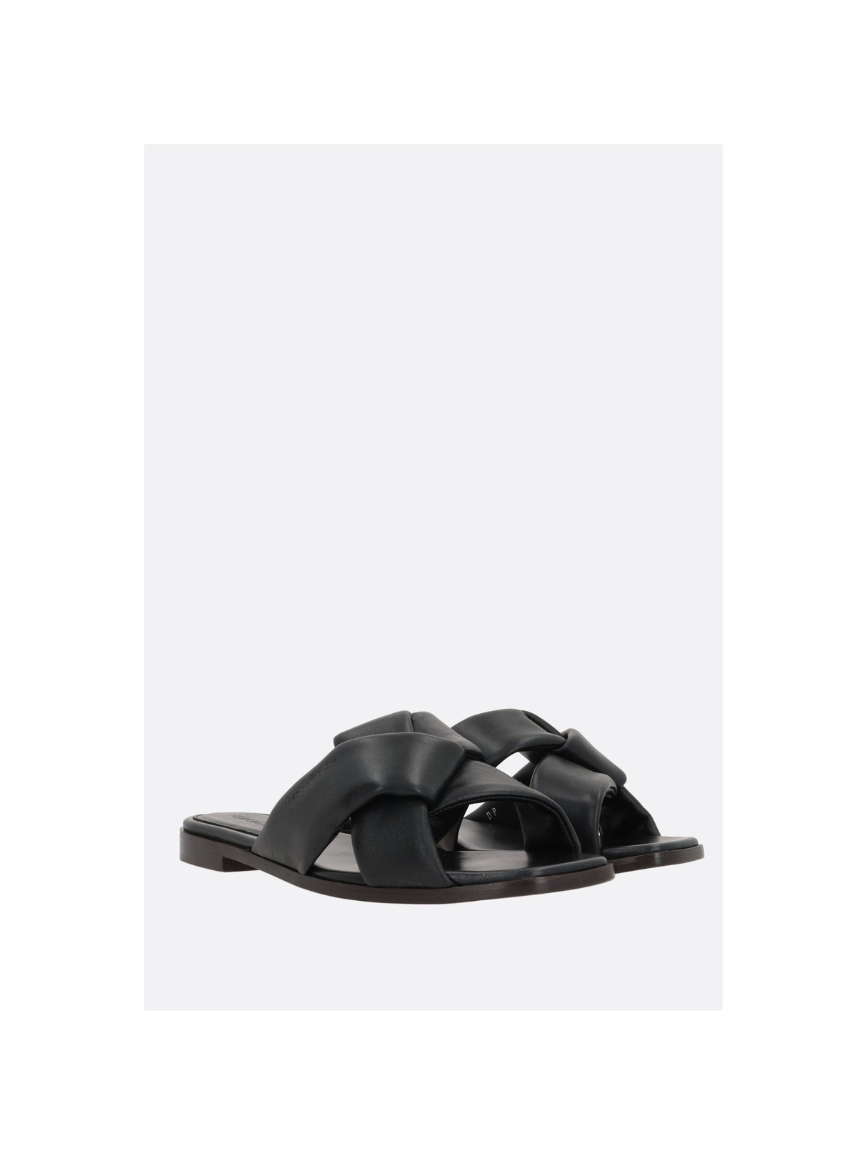 Alrai Nappa Slide Sandals-FERRAGAMO-JOHN JULIA