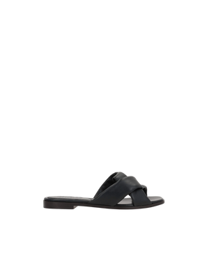 Alrai Nappa Slide Sandals-FERRAGAMO-JOHN JULIA