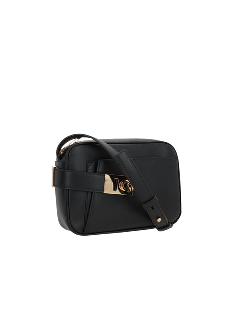 Archive Small Smooth Leather Crossbody Bag-FERRAGAMO-JOHN JULIA