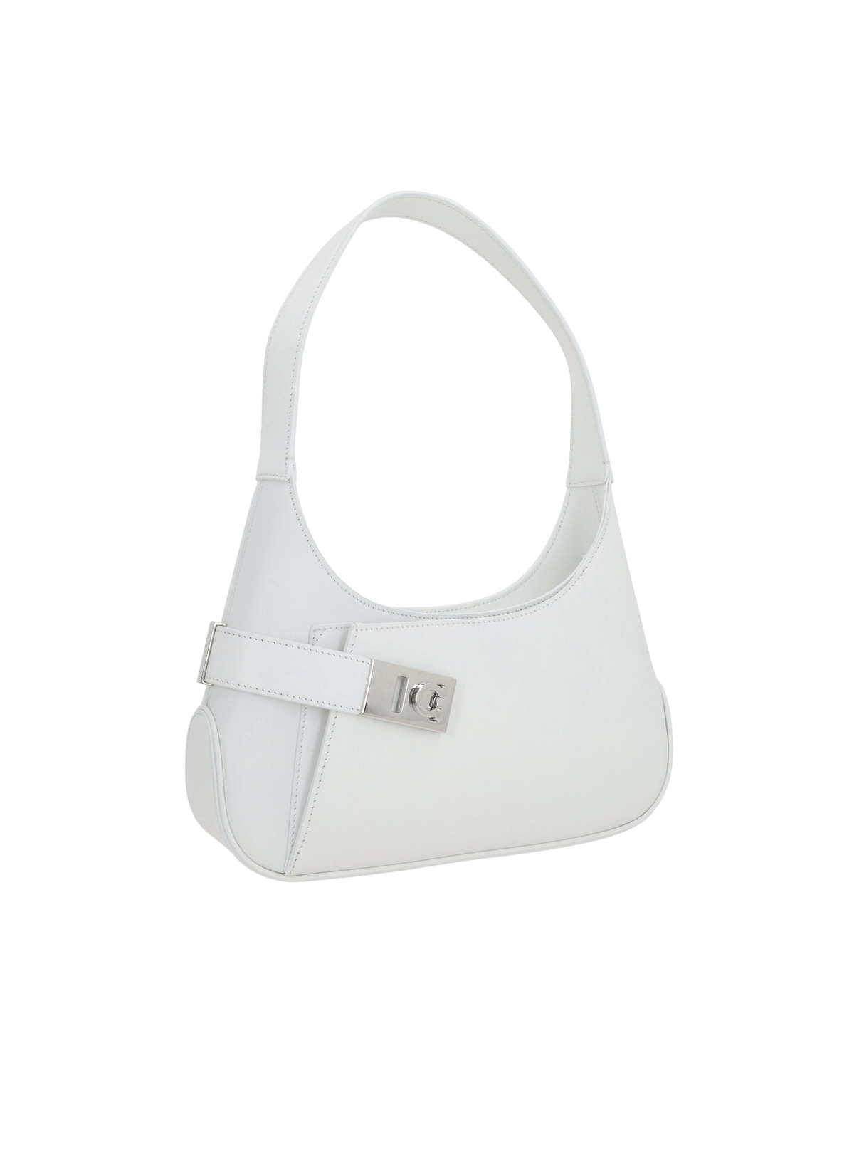 Archive Smooth Leather Hobo Bag-FERRAGAMO-JOHN JULIA