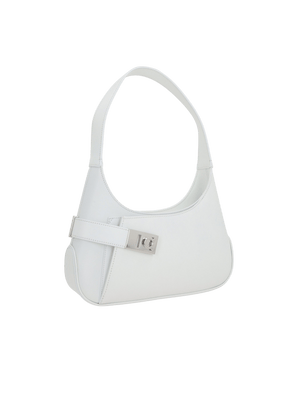 Archive Smooth Leather Hobo Bag-FERRAGAMO-JOHN JULIA