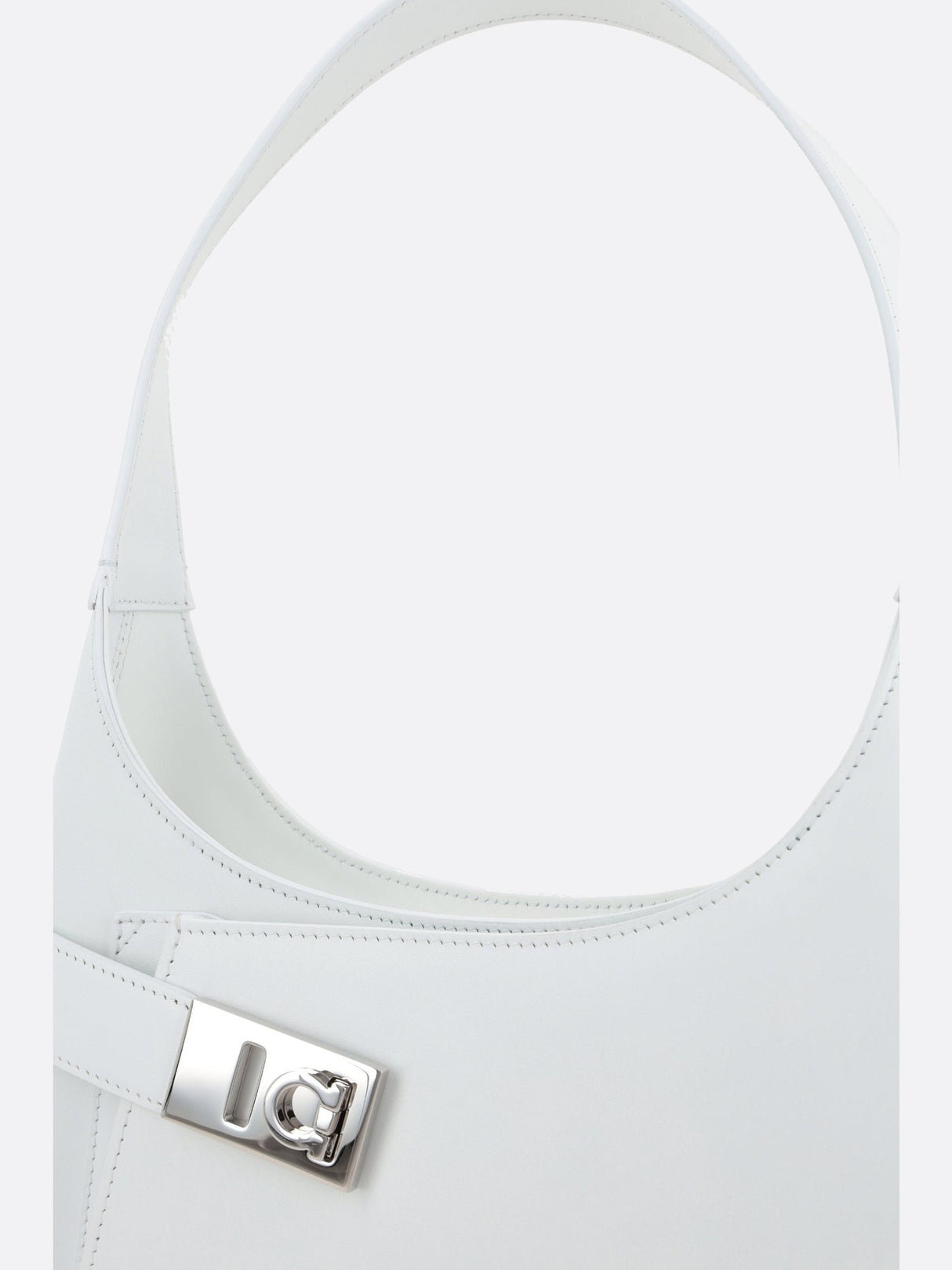 Archive Smooth Leather Hobo Bag-FERRAGAMO-JOHN JULIA