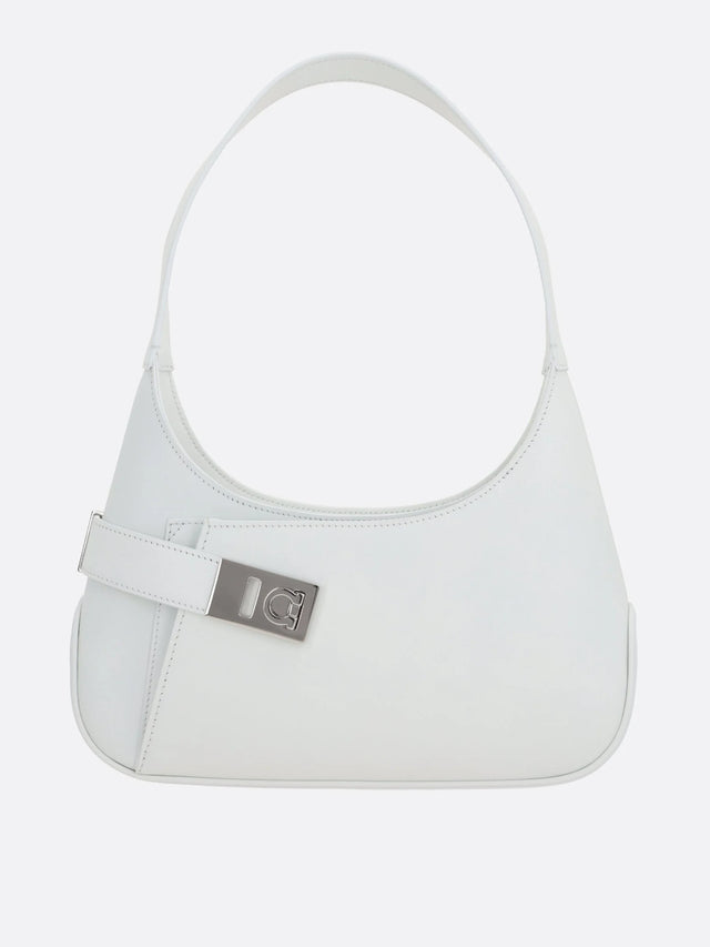 Archive Smooth Leather Hobo Bag-Ferragamo-JOHN JULIA