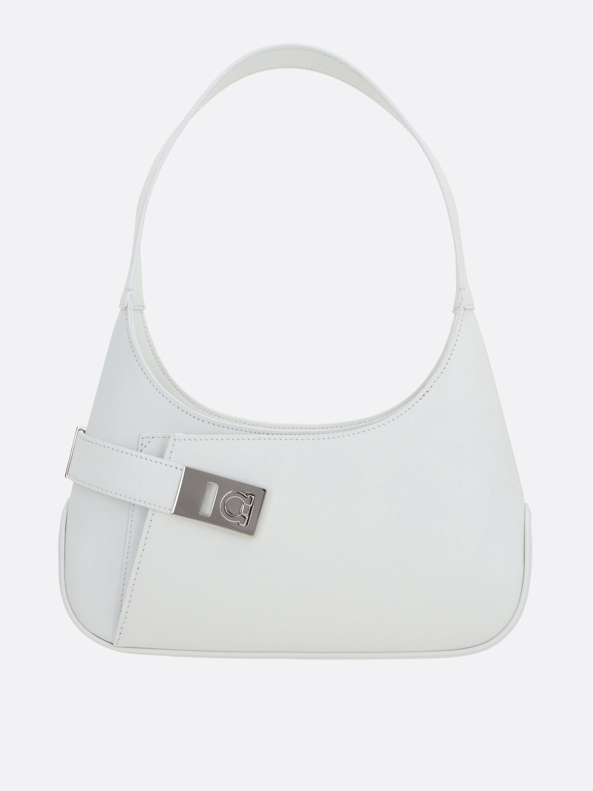 Archive Smooth Leather Hobo Bag-FERRAGAMO-JOHN JULIA