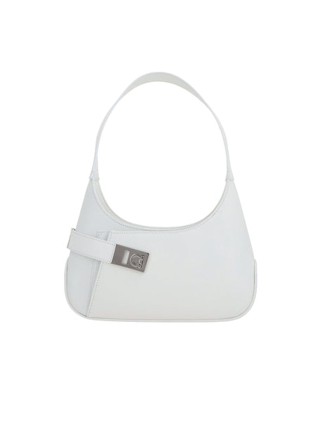 Archive Smooth Leather Hobo Bag-FERRAGAMO-JOHN JULIA