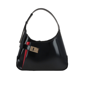 Brushed Leather Arch Hobo Bag-FERRAGAMO-JOHN JULIA