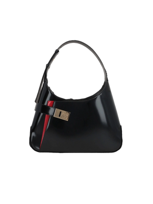 Brushed Leather Arch Hobo Bag-FERRAGAMO-JOHN JULIA