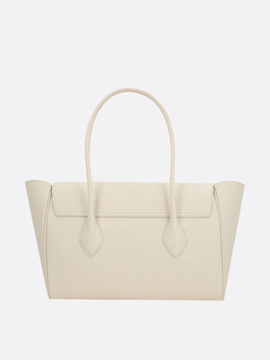 Classic Large Grainy Leather Tote Bag-FERRAGAMO-JOHN JULIA