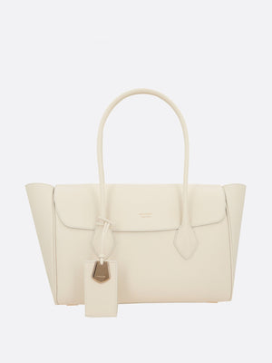 Classic Large Grainy Leather Tote Bag-FERRAGAMO-JOHN JULIA