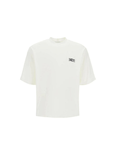 Cotton And Silk Blend T-Shirt FERRAGAMO