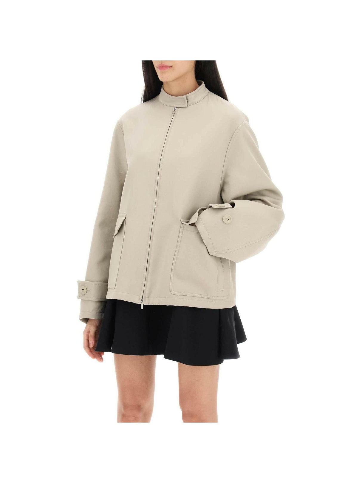 Cotton Blouson Jacket FERRAGAMO JOHN JULIA.