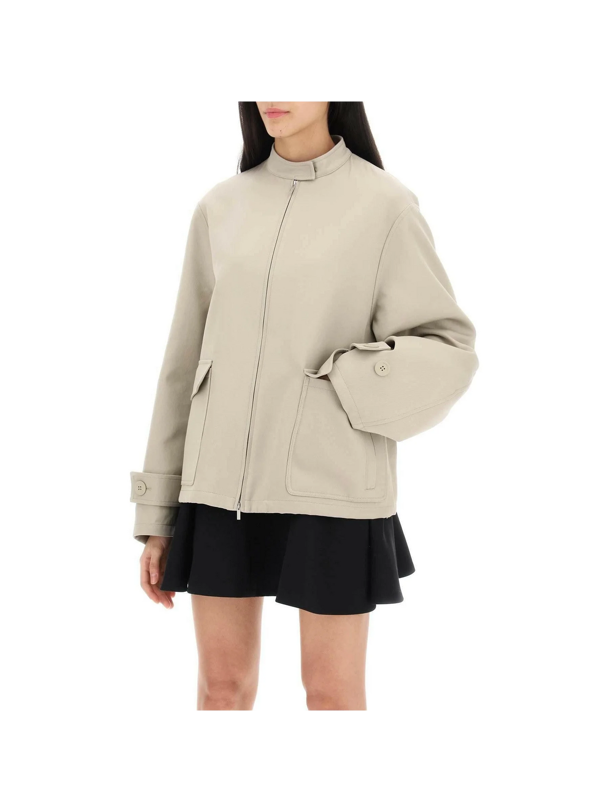 Cotton Blouson Jacket FERRAGAMO JOHN JULIA.