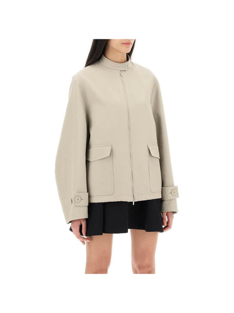 Cotton Blouson Jacket FERRAGAMO JOHN JULIA.