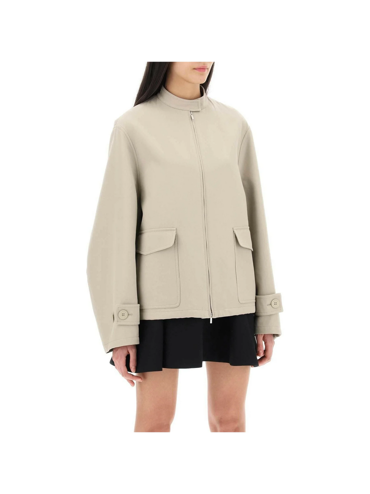 Cotton Blouson Jacket FERRAGAMO JOHN JULIA.