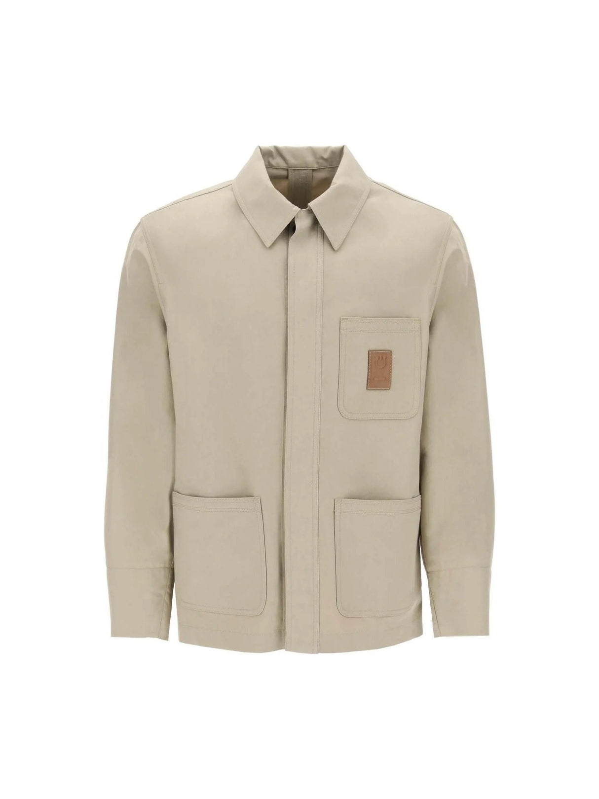 Cotton Overshirt FERRAGAMO JOHN JULIA.