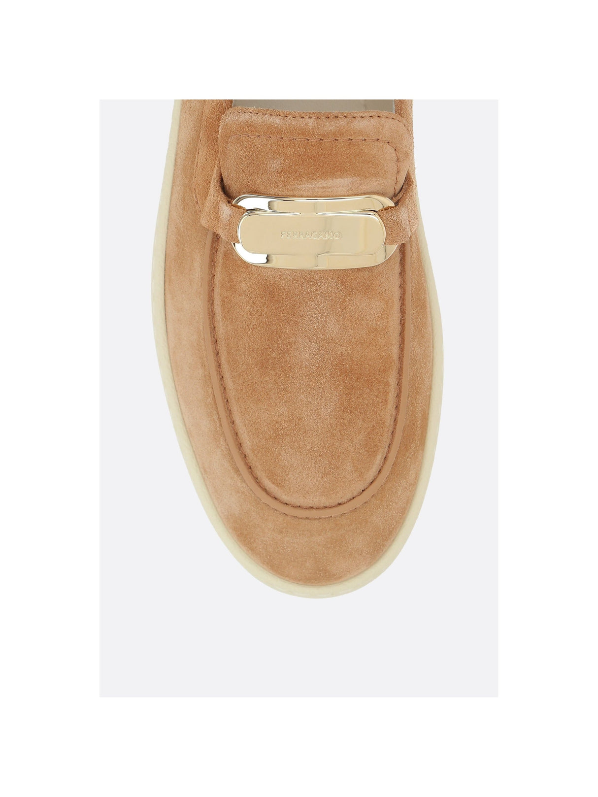 FERRAGAMO-Crio Suede Loafers-JOHN JULIA