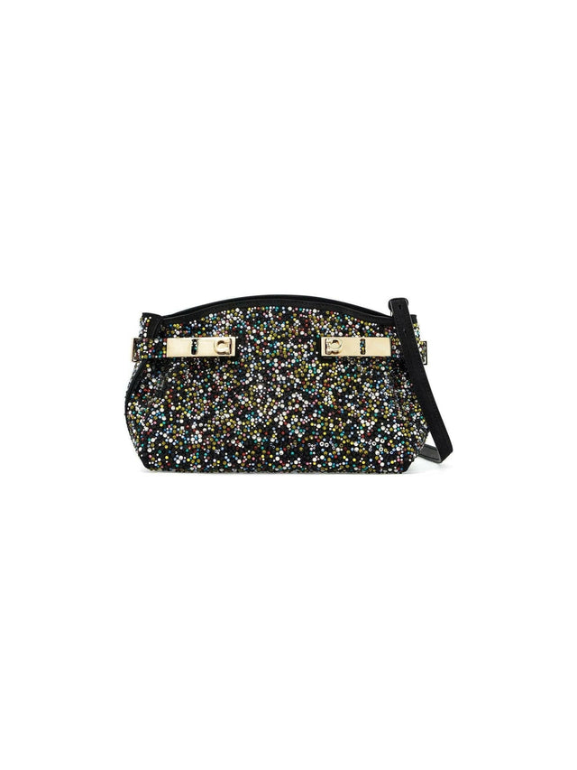 Crystal Embellished Hug Clutch Bag.