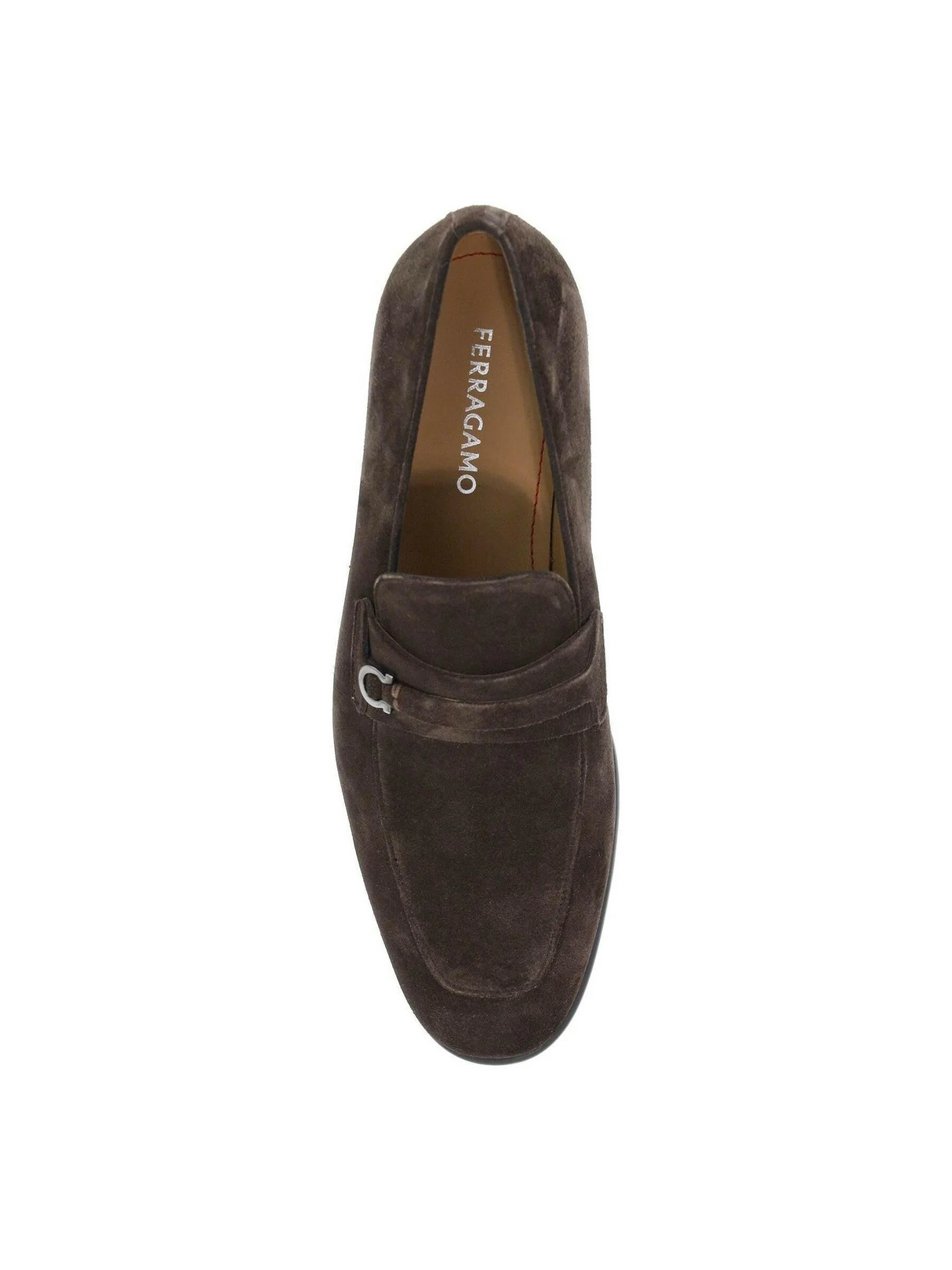 Desio Gancini Suede Loafers.